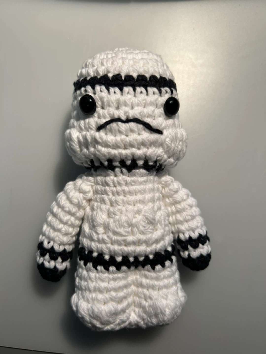 Crocheted Stormtrooper Plushie
