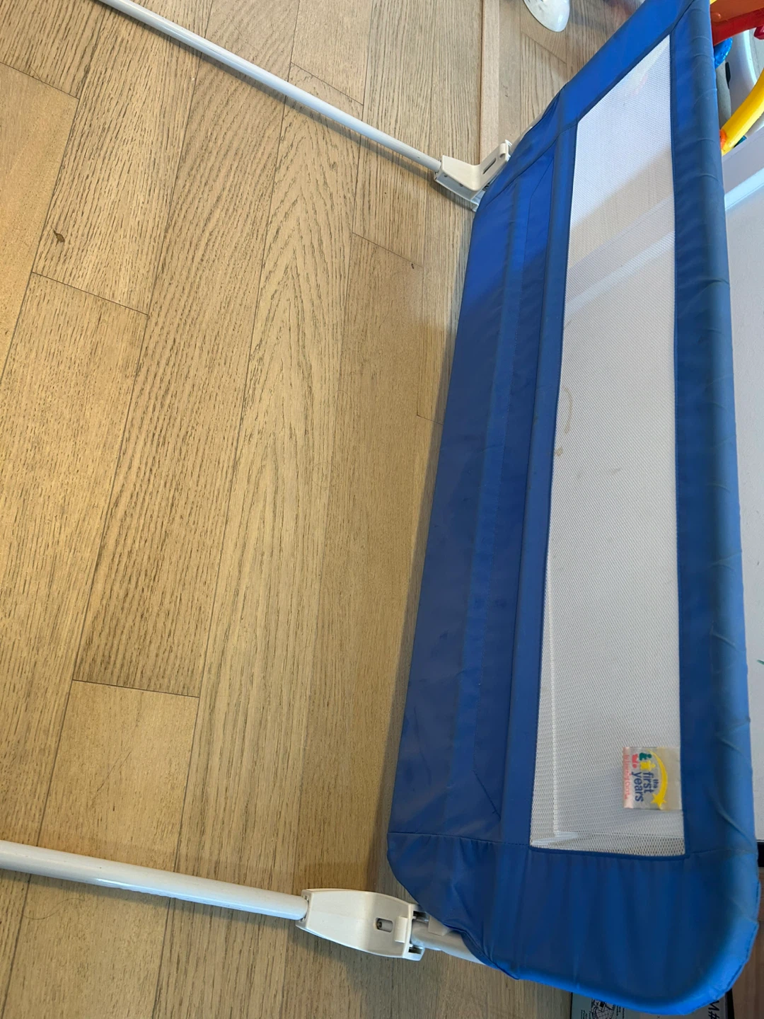 2 Blue First Years Bed Rail