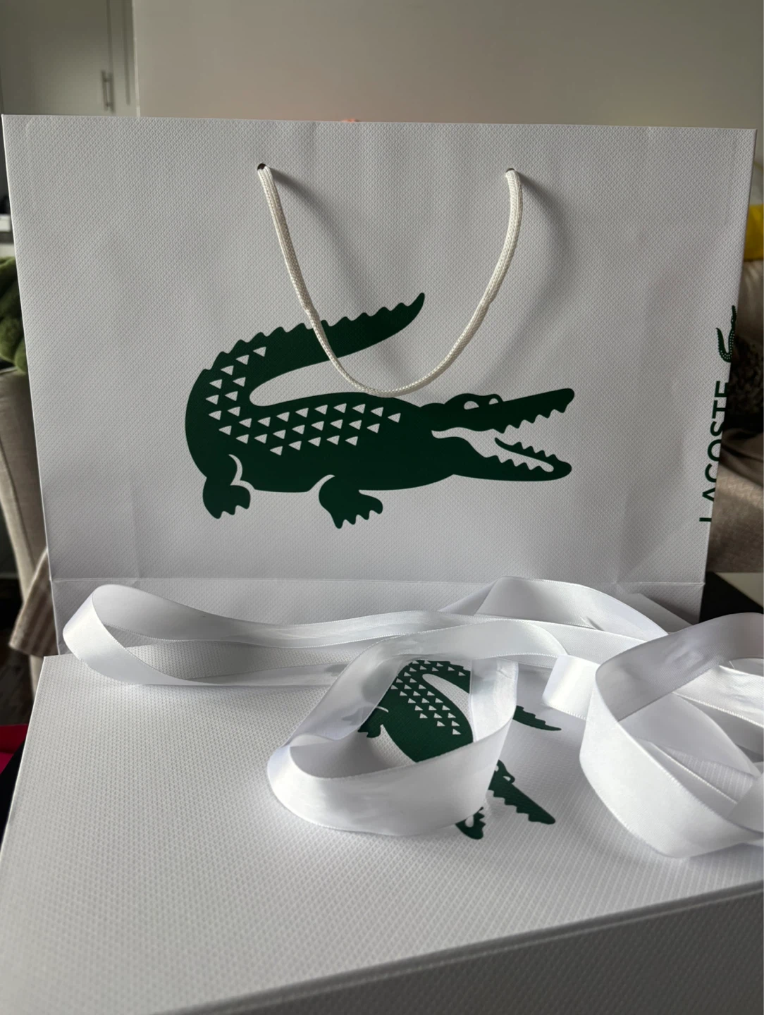 Lacoste Gift Bag & Box