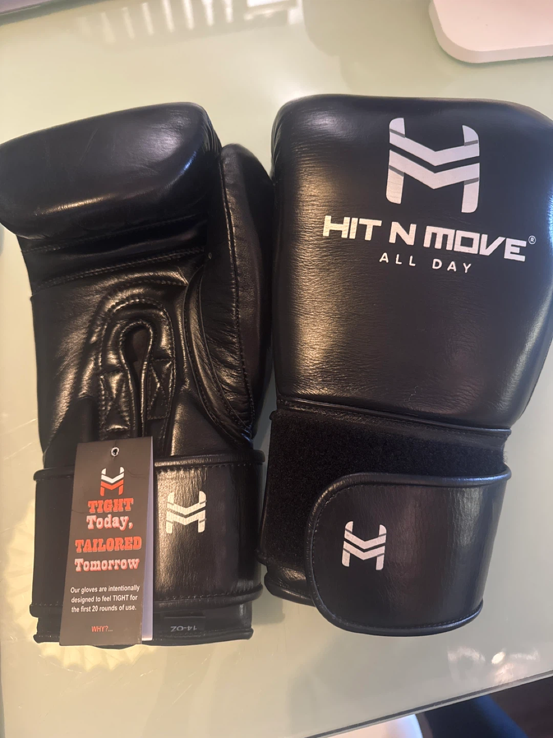Hit N Move Boxing Gloves - 14 oz