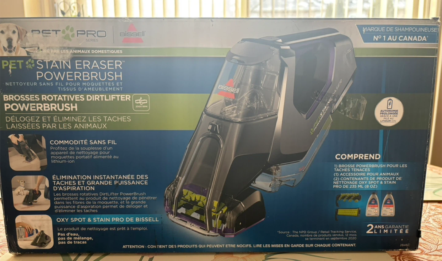 Bissell Pet Stain Eraser Powerbrush - Cordless - photo 3