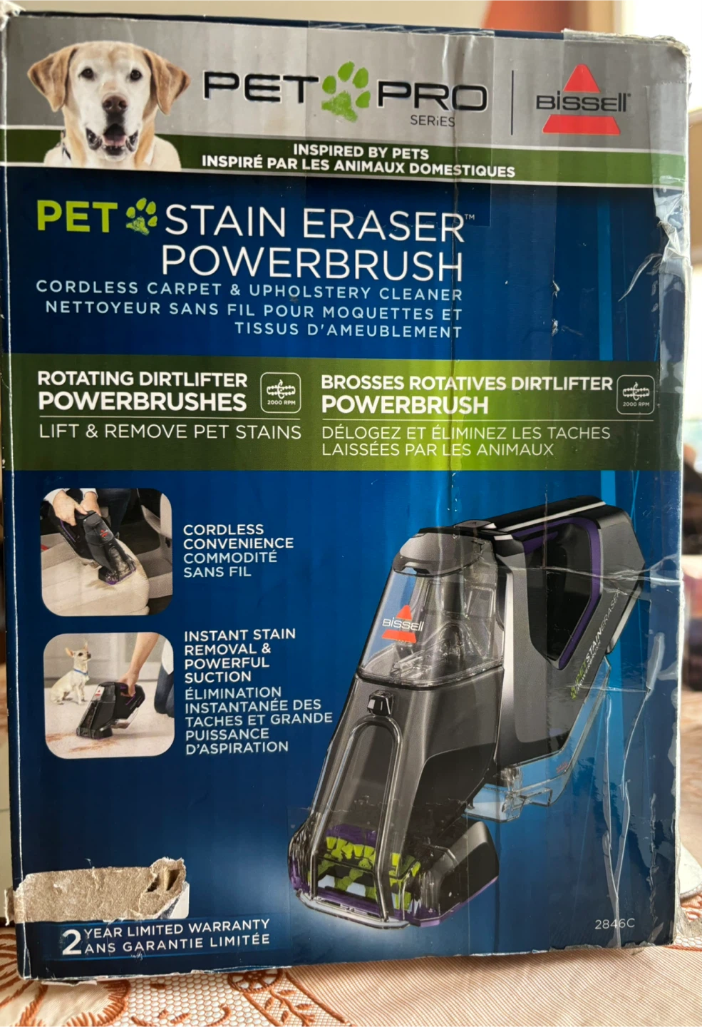 Bissell Pet Stain Eraser Powerbrush - Cordless - photo 2
