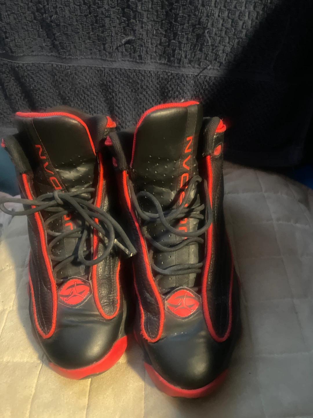 Jordan XIII Black/Red Sneakers