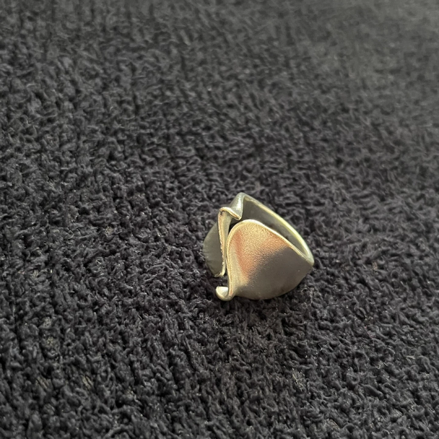 Silver Ring - Unique Design, adjustable ring