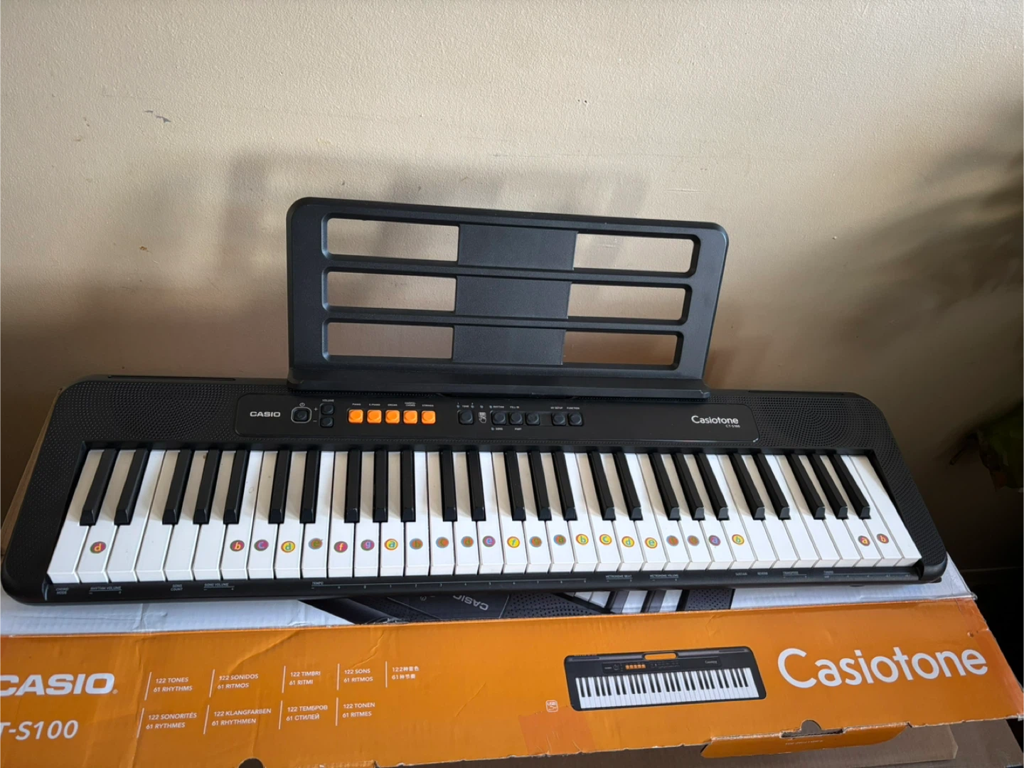 Casio Casiotone CT-S100 Keyboard with Box - photo 2