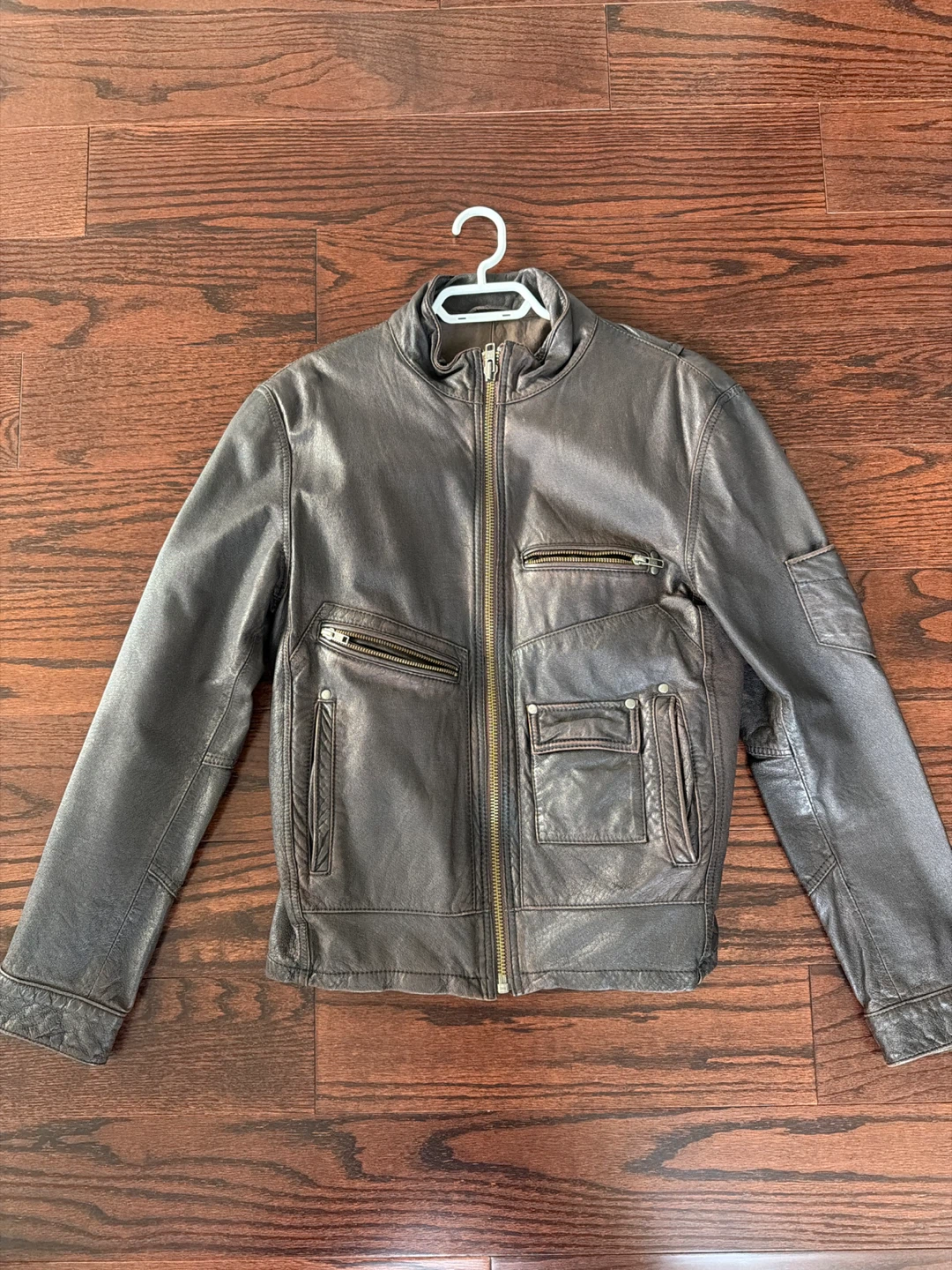 Danier Leather Jacket, Size S (men)