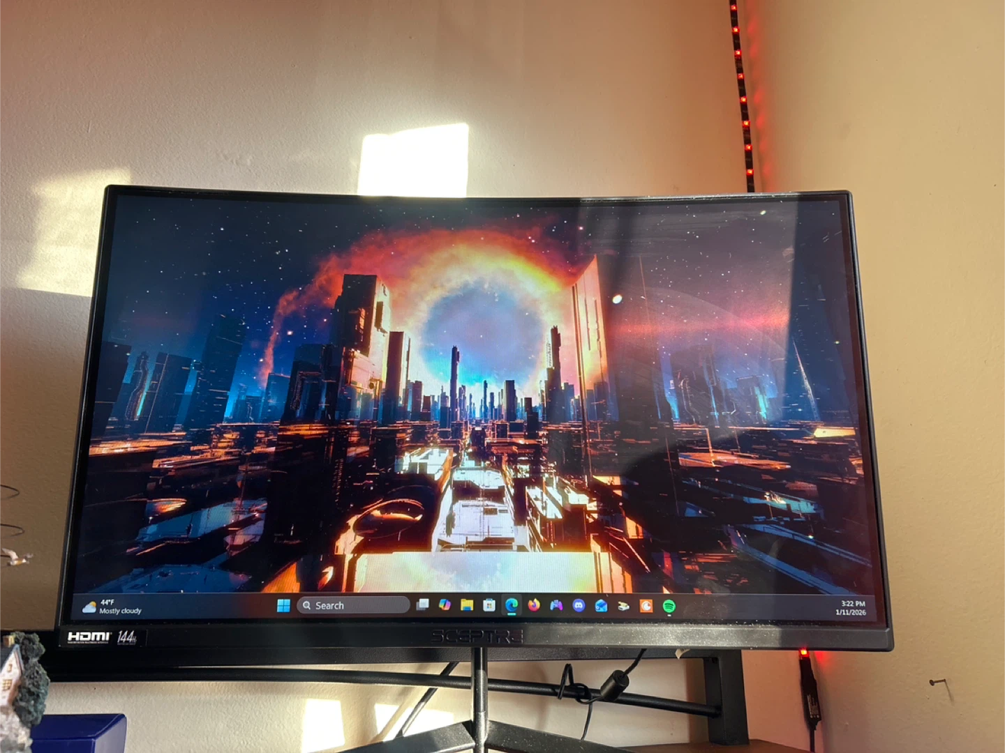Sceptre 24-Inch FHD 1080p Curved Gaming monitor - photo 2
