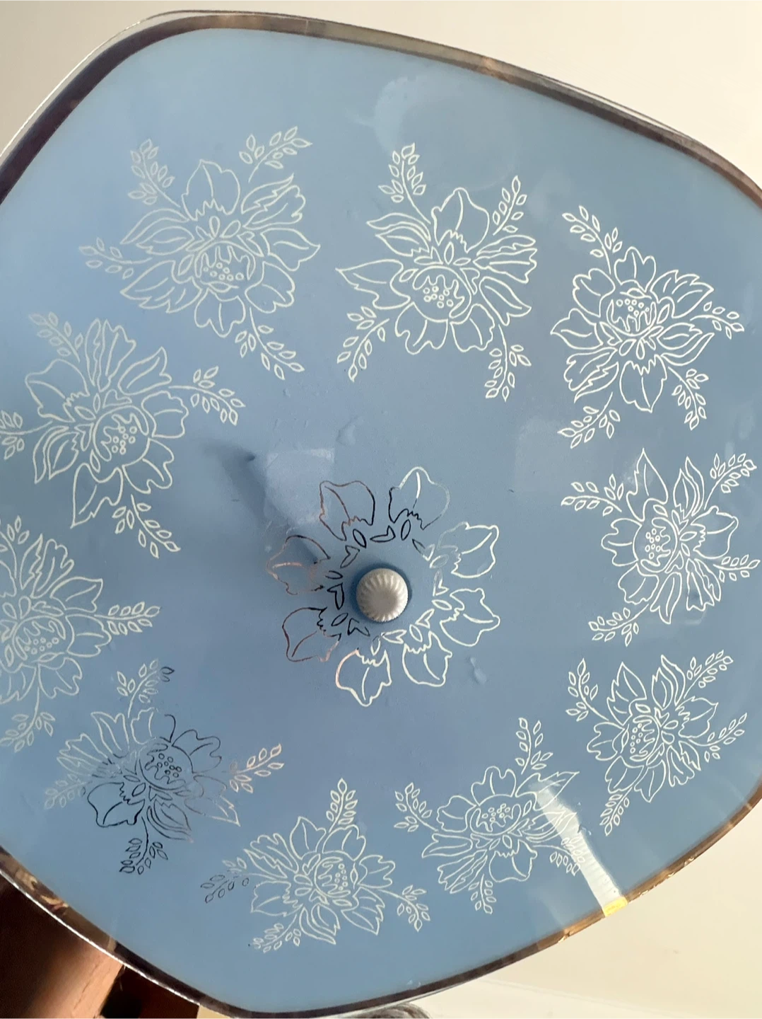 Vintage Floral Ceiling Light Fixture