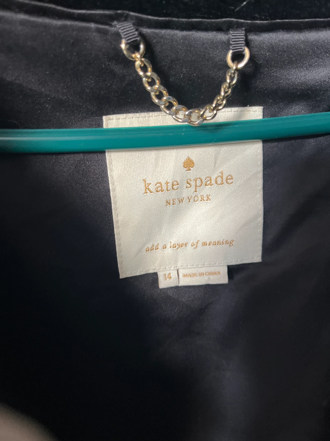 Kate Spade faux fur black jacket - photo 5