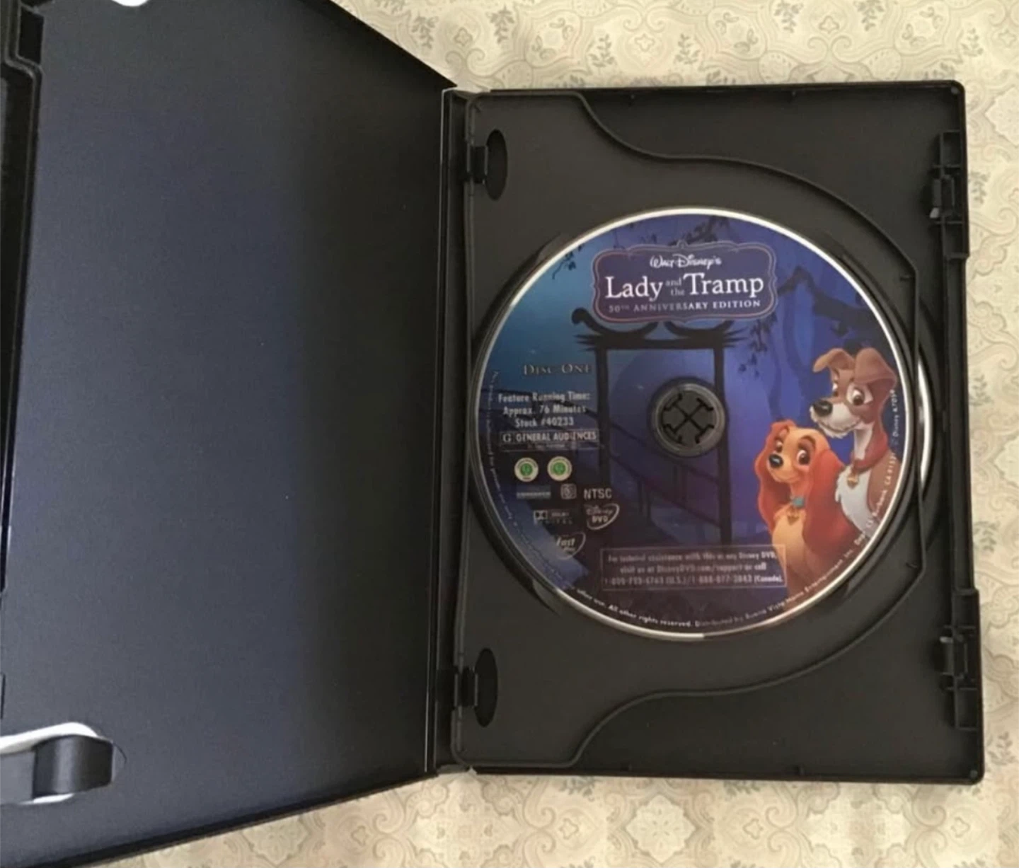 Walt Disney's Lady and the Tramp 50th Anniversary Edition DVD - photo 2