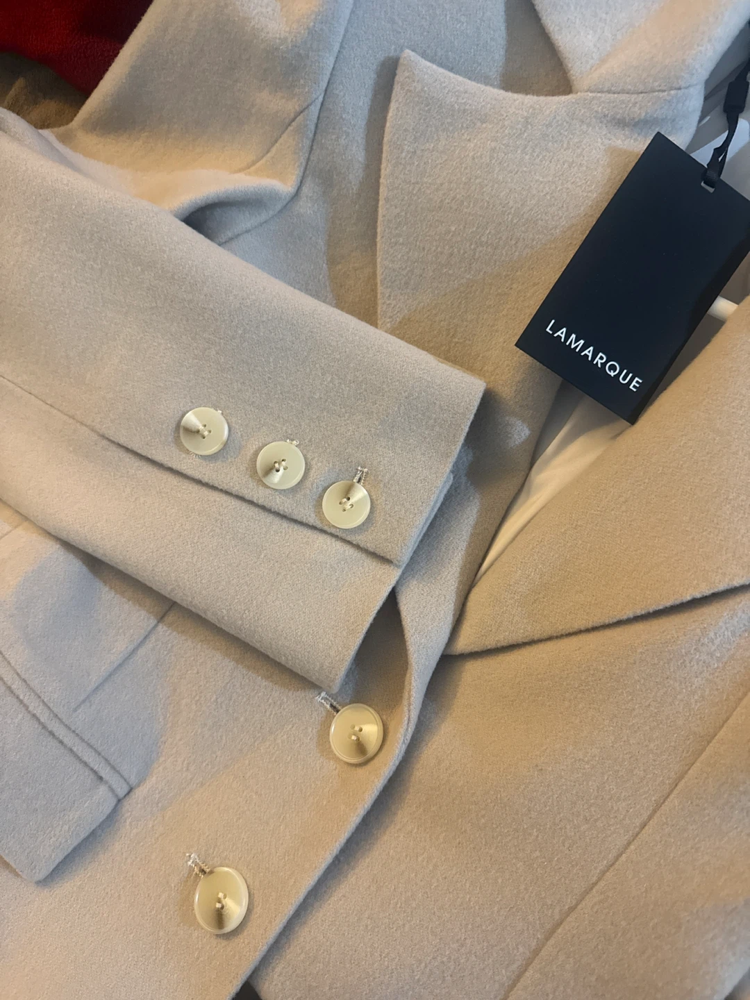 Lamarque Cynda Hourglass Wool Coat - photo 5