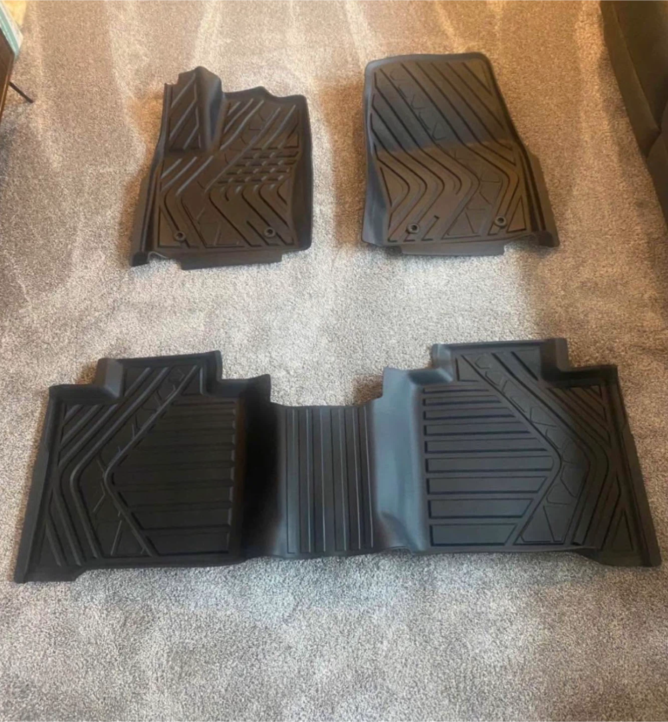 Toyota Tundra CrewMax Cab 2022-2025 All Weather Floor Liners