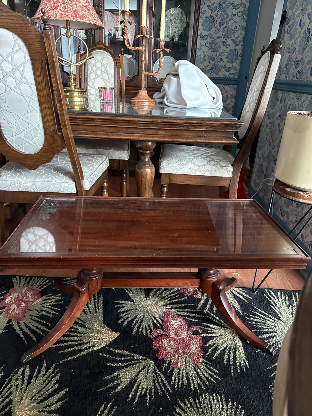 Glass Top Coffee Table
