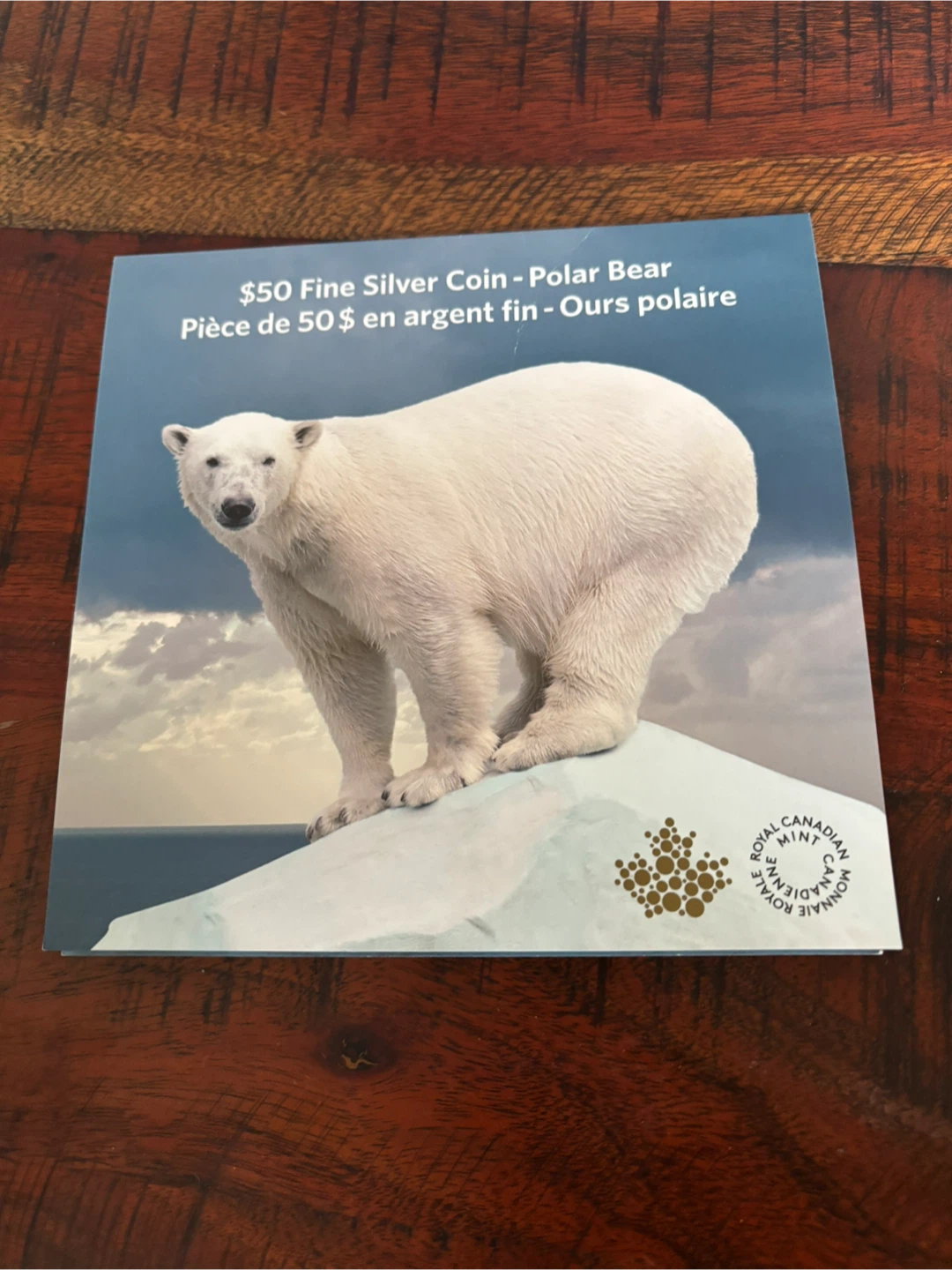 $50 Fine Silver Coin - Polar Bear - photo 2