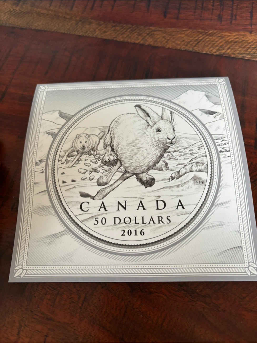 Royal Canadian Mint $50 Coin - 2016