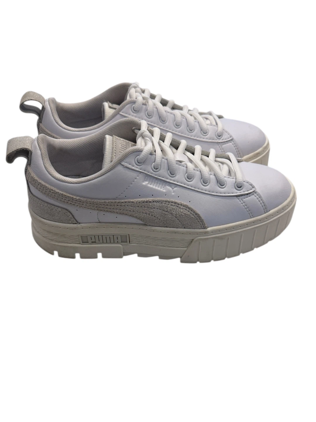 Puma Mayze Platform Sneakers - White