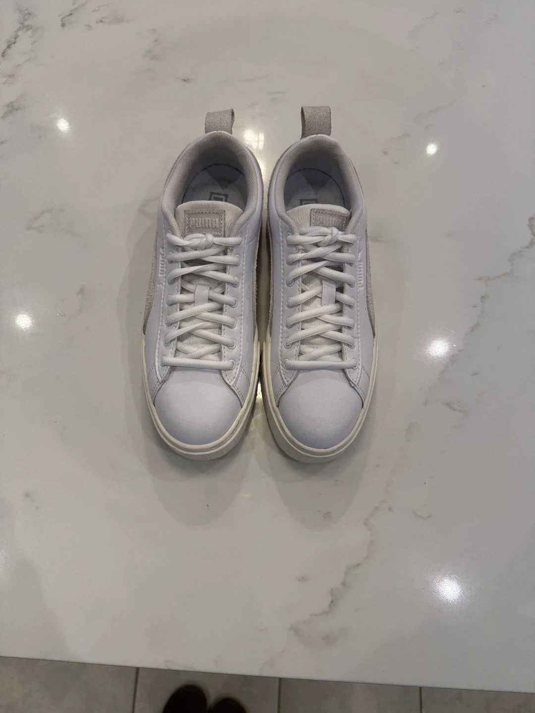 Puma Mayze Platform Sneakers - White - photo 2