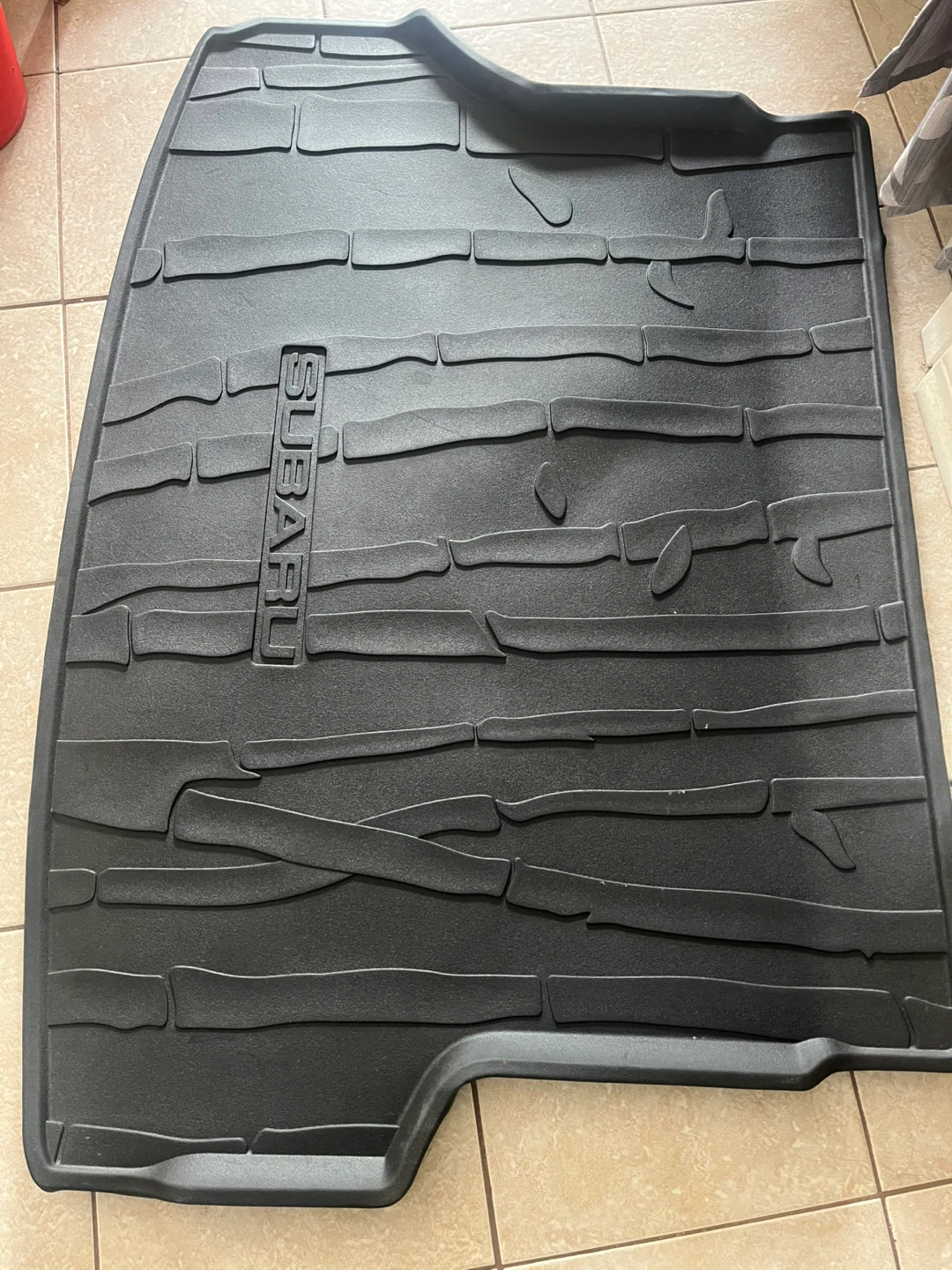 “❤️”Subaru Black Cargo Area Tray