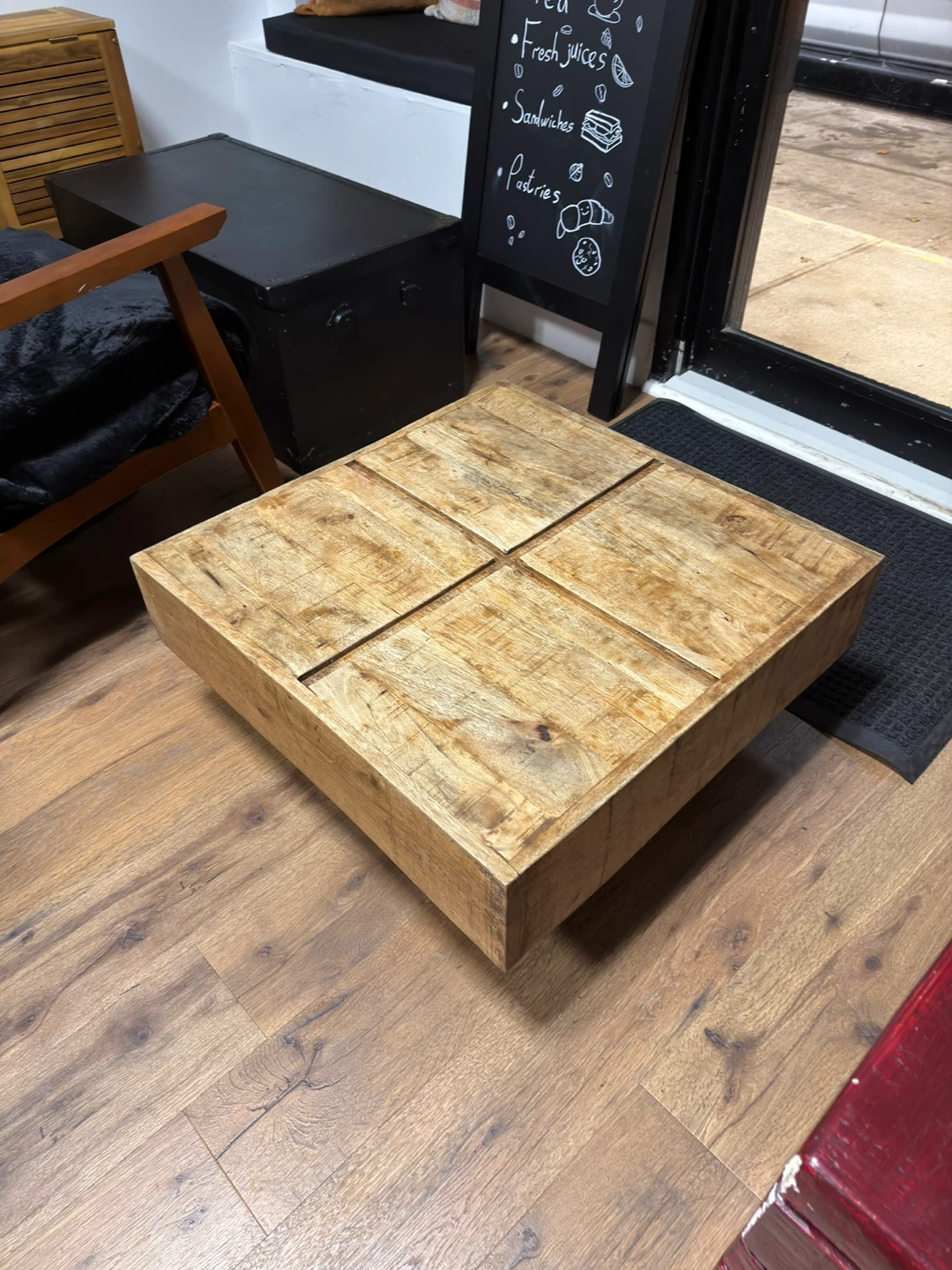 Wood Coffee Table - photo 3