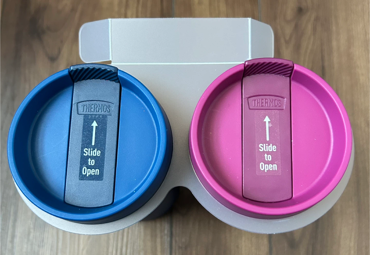 2 Pack Thermos  tumbler Set - Blue & Pink