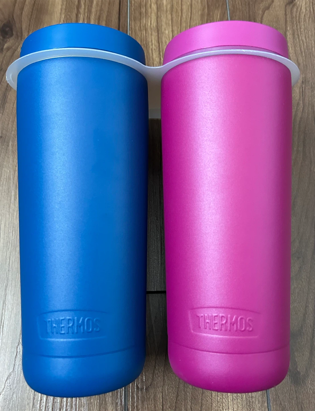 2 Pack Thermos  tumbler Set - Blue & Pink - photo 2