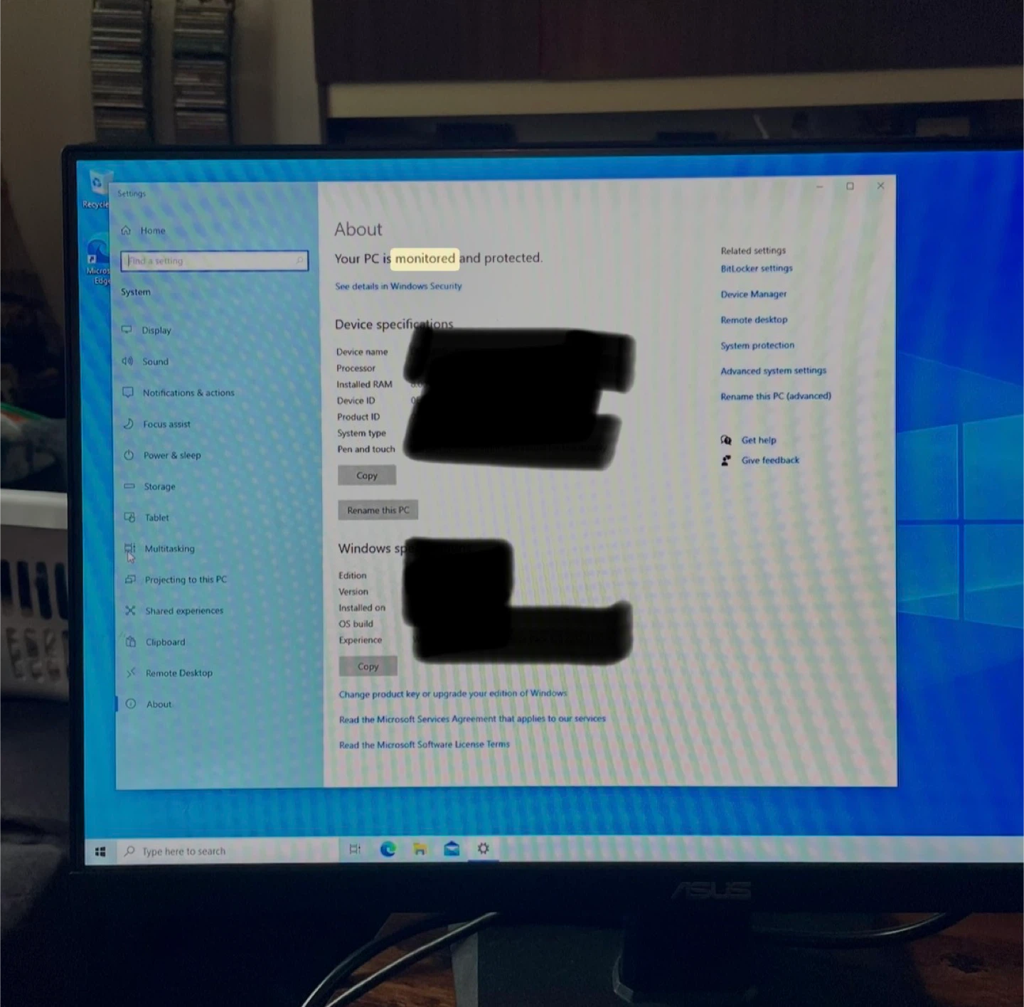ASUS Monitor - photo 3