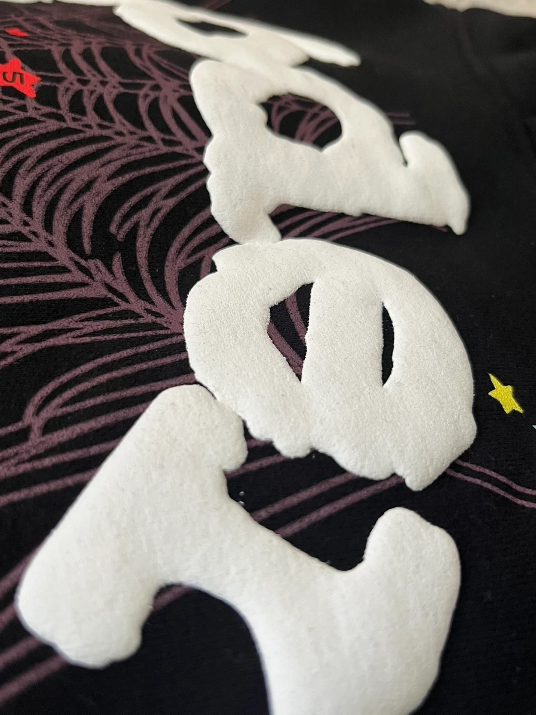 Sp5der Black Hoodie 1/1 - photo 2