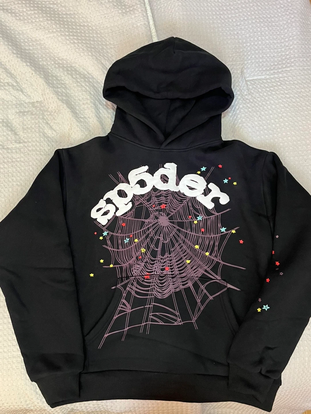 Sp5der Black Hoodie 1/1