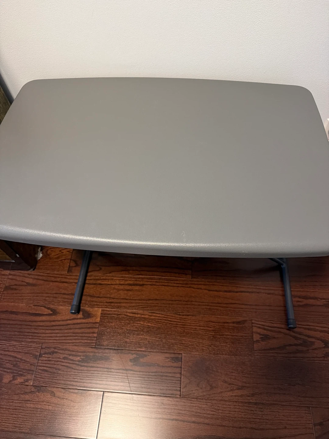 Grey Adjustable Folding Table 30” x 19” - photo 2