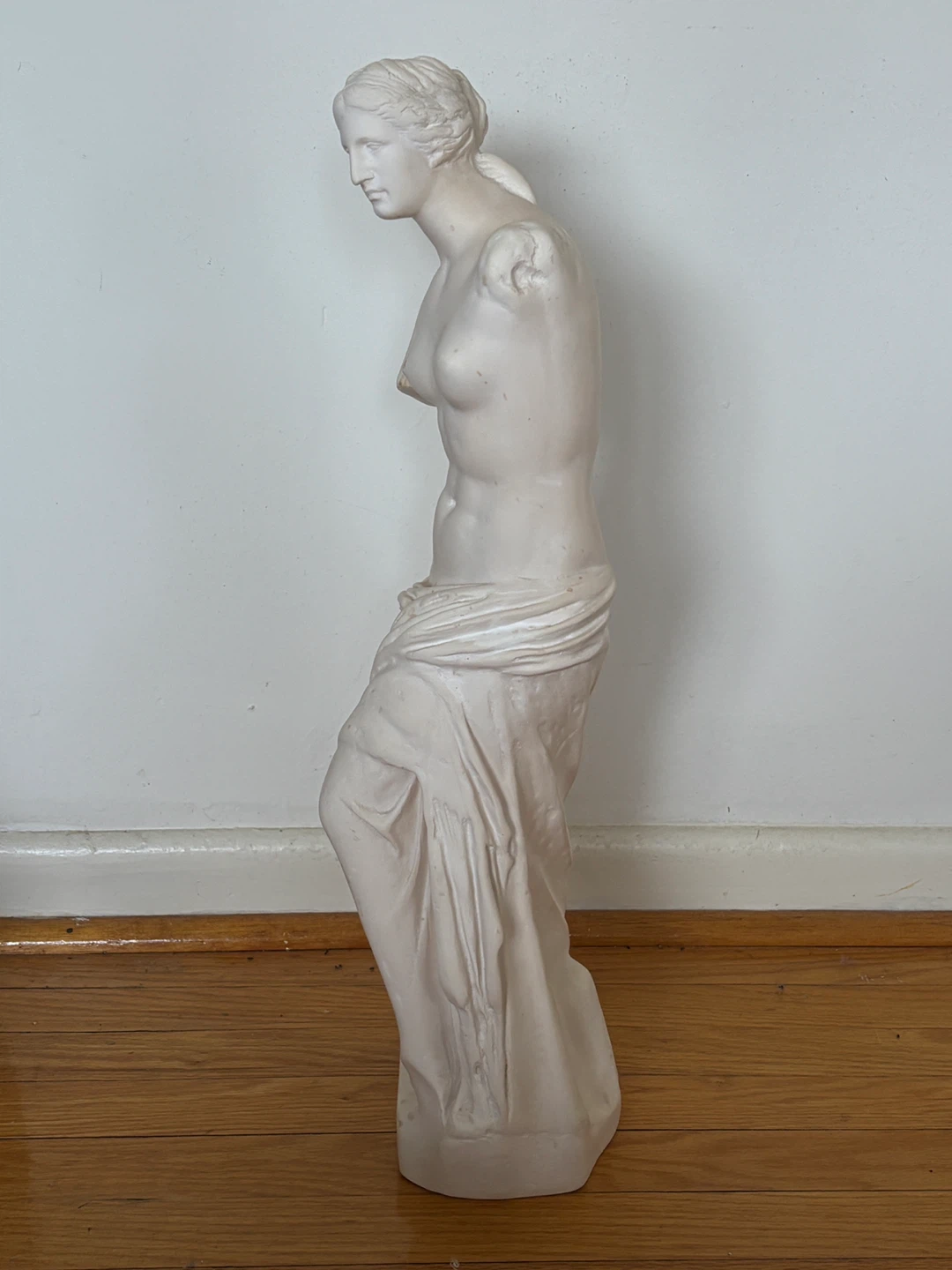 Vintage 19” Plaster Venus de Milo Statue - 49cm 🧡 - photo 4
