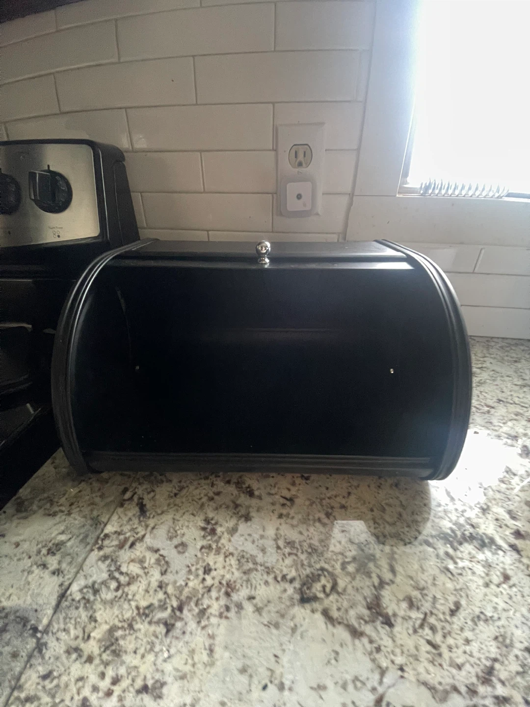 Black Bread Box - Keep Your Bread Fresh!