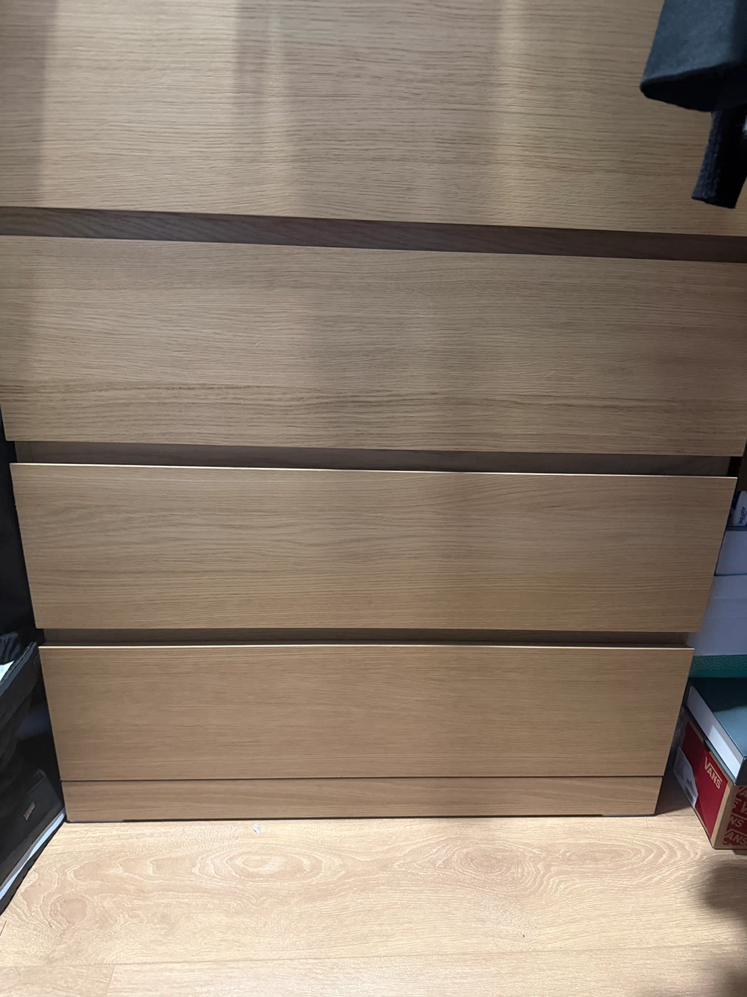 IKEA STORKLINTA 4-Drawer Chest - Oak Effect - photo 3