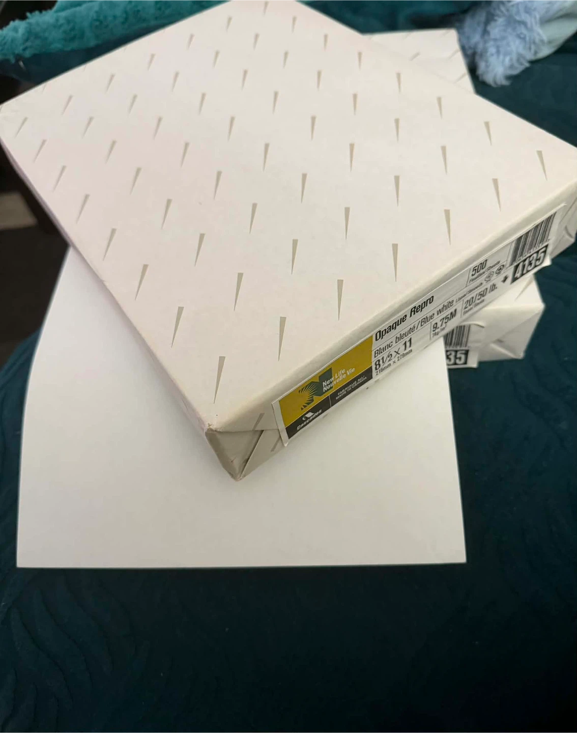 Cascades Opaque Repro Paper - 8 1/2 x 11 - 500 Sheets - photo 3