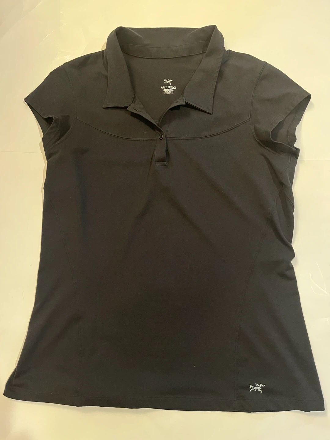 Arc'teryx Women's Polo Shirt, Black, Size M