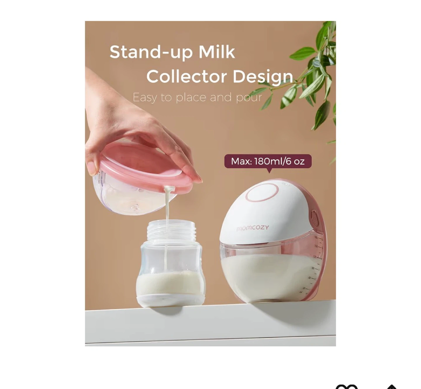 Momcozy Electric Breast Pump Only 1 unit working ! - photo 3