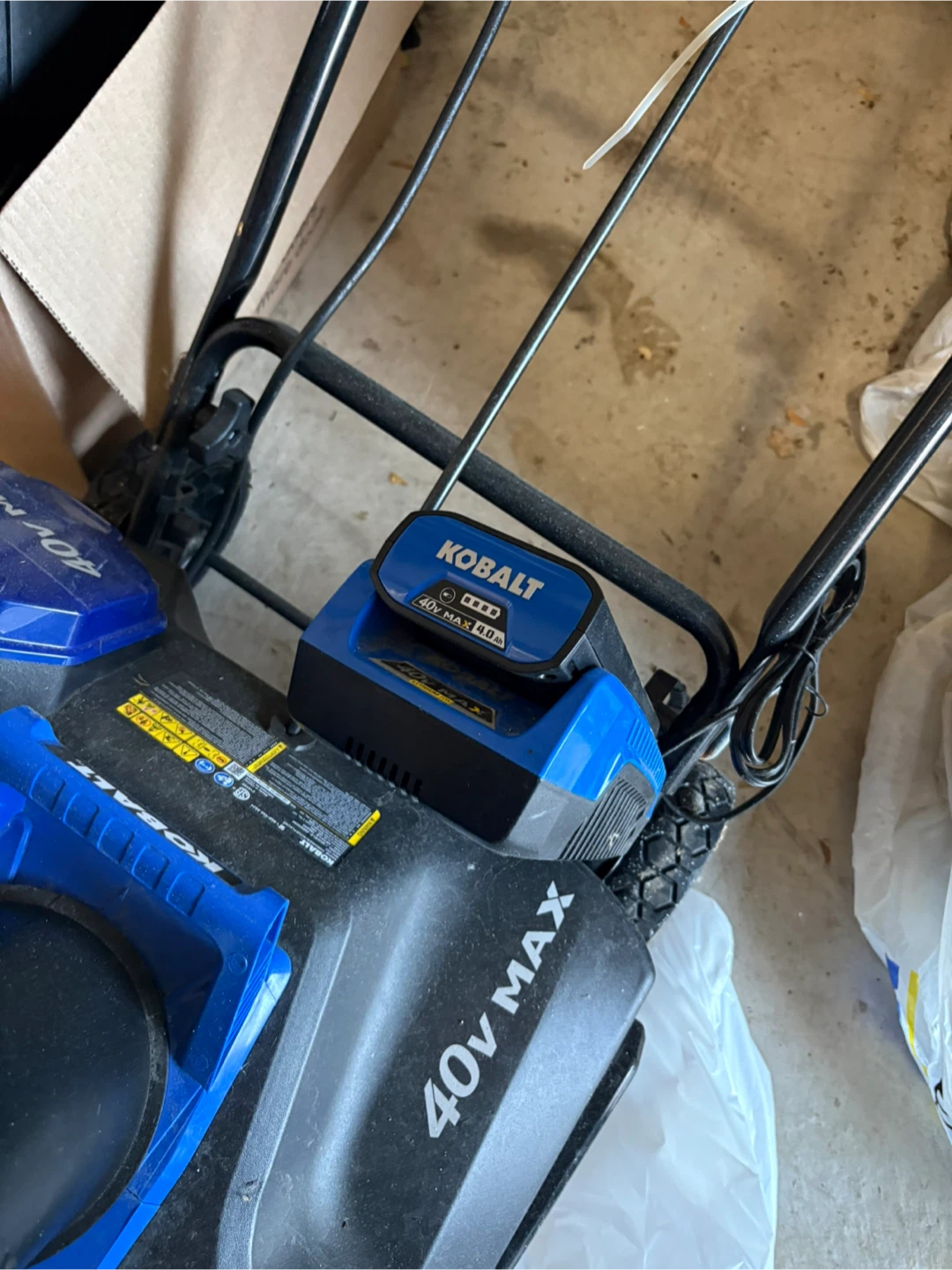 Kobalt 40V Max Cordless Lawn Mower
