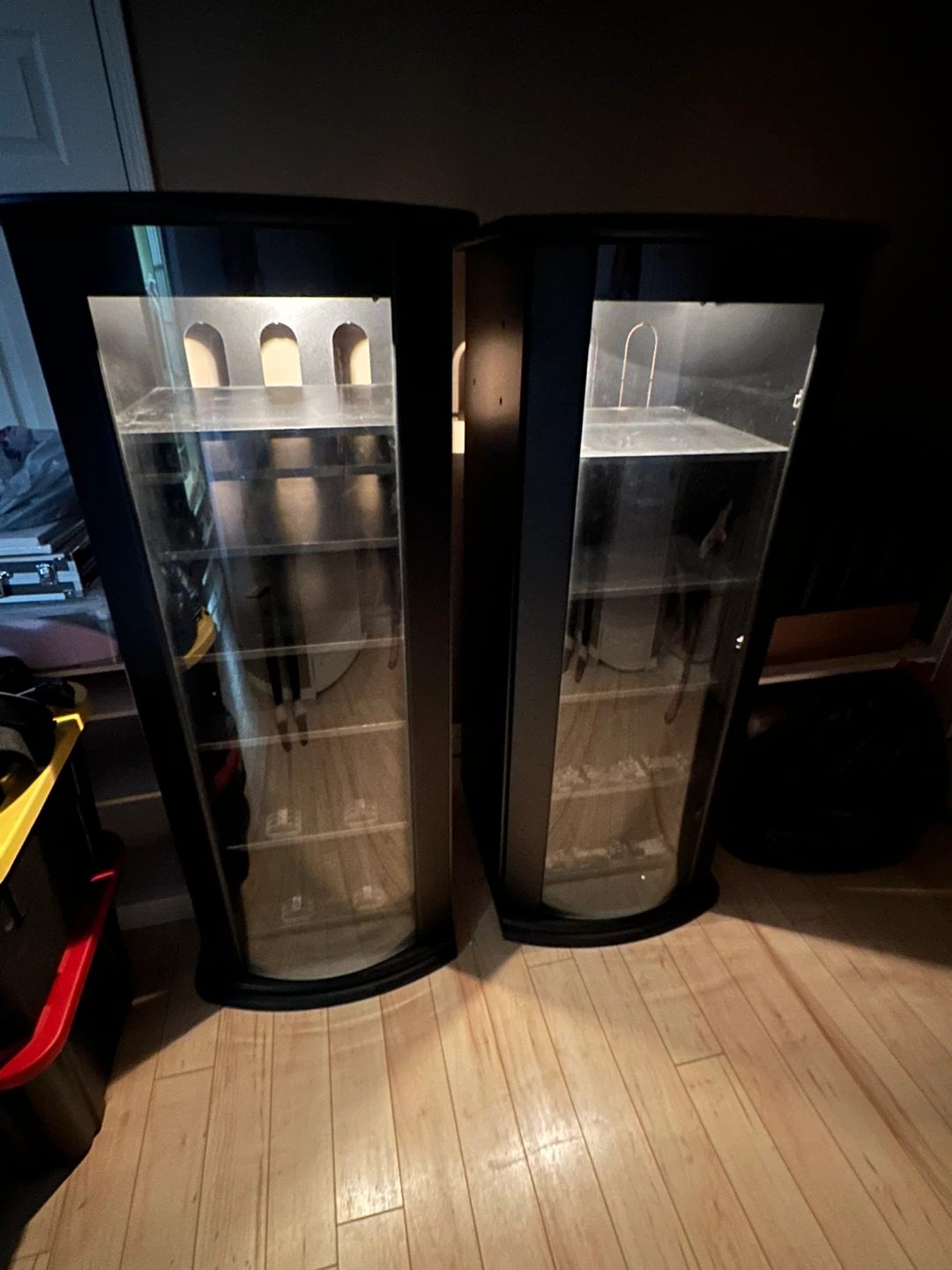 Black Display Cabinet - Set of Two - photo 2