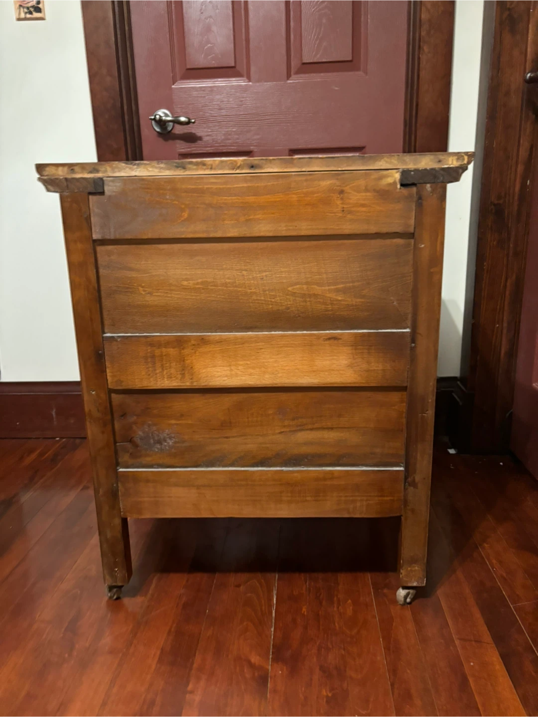 Antique Wooden Cabinet / Nightstand – Original Finish - photo 3