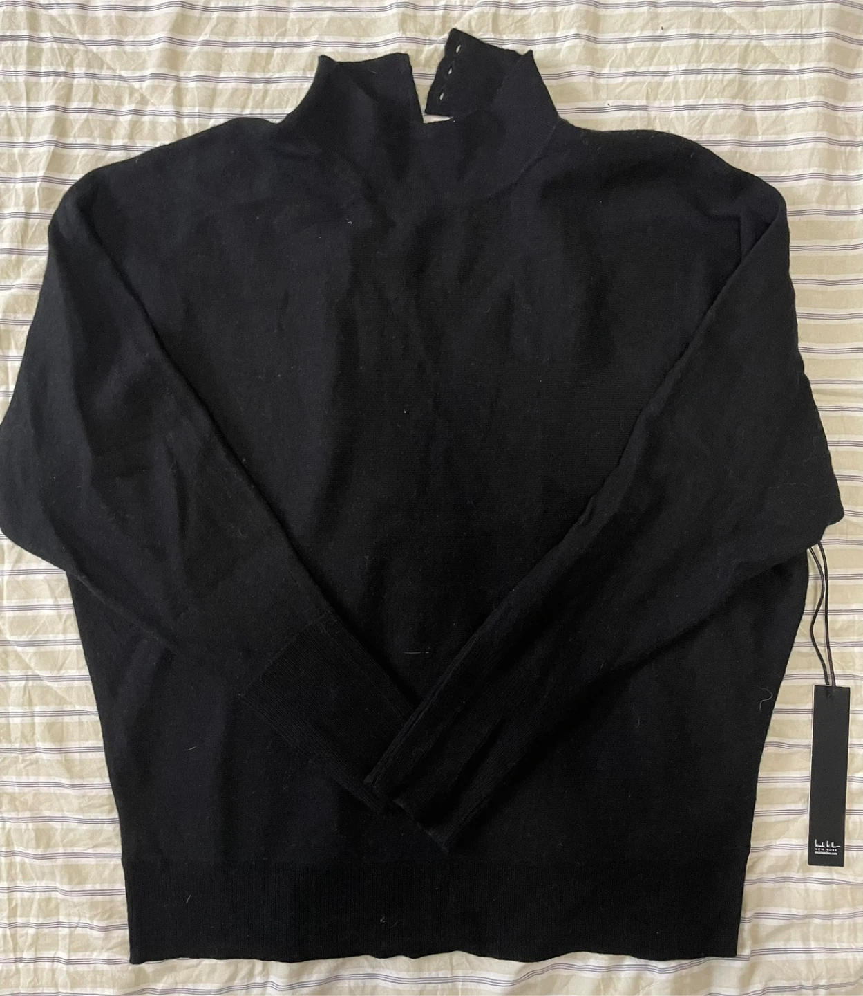 New Nicole Miller Merino Wool Sweater - Size M