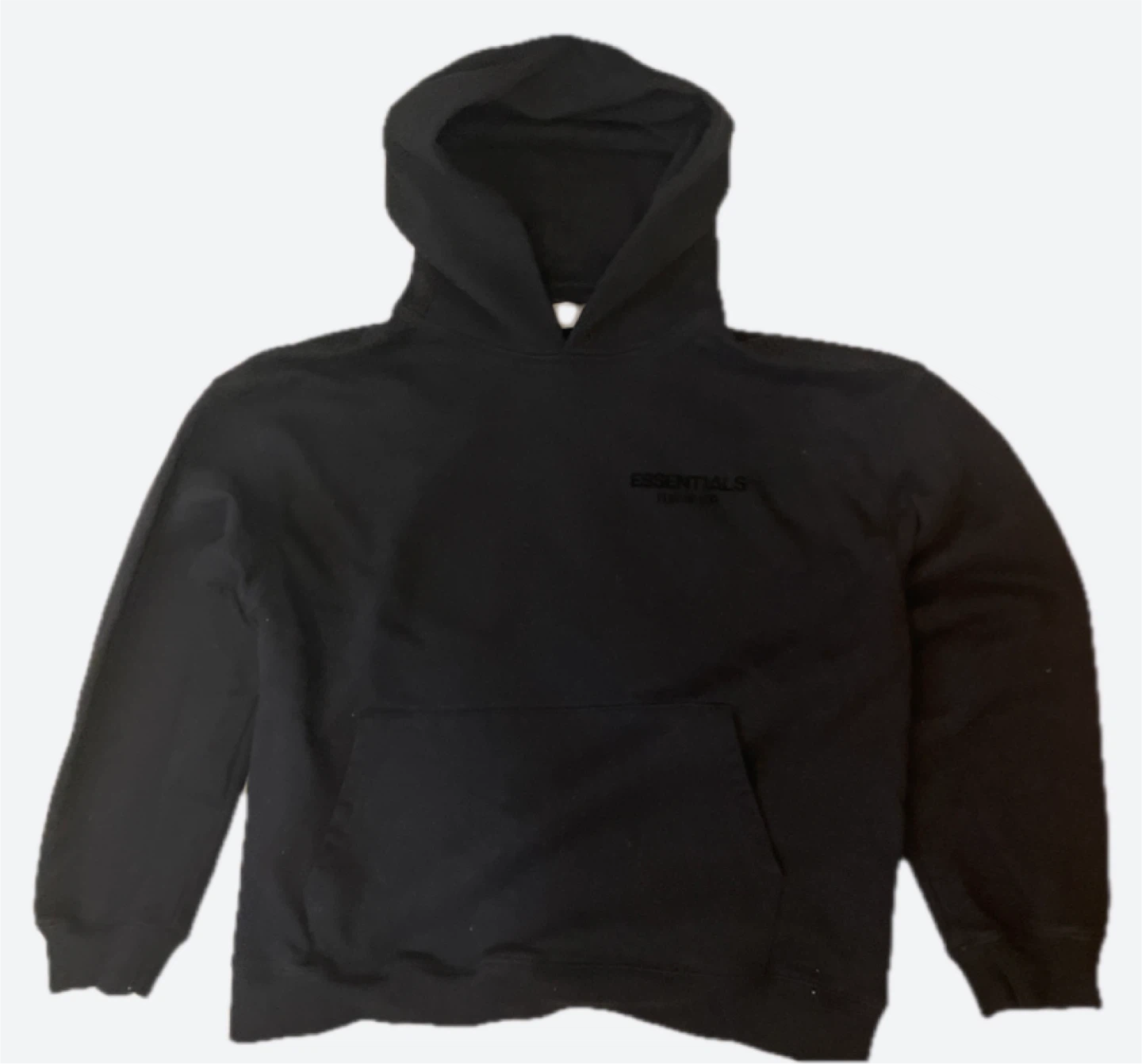Essentials Fear of God Black Hoodie - Size M