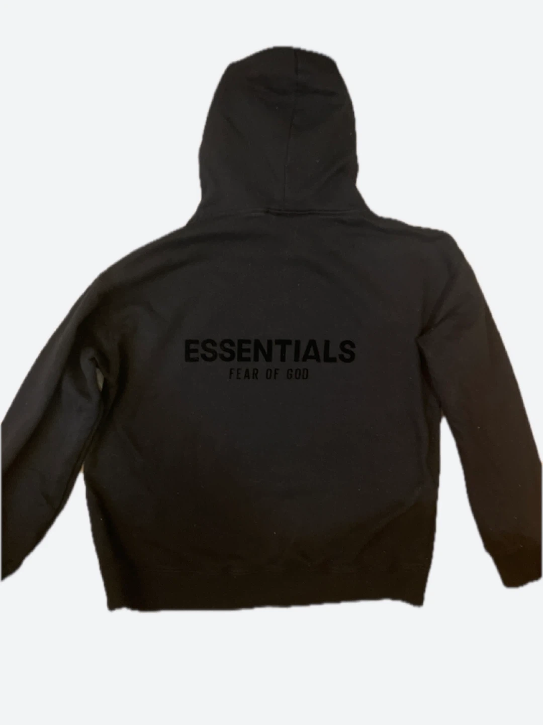 Essentials Fear of God Black Hoodie - Size M - photo 2