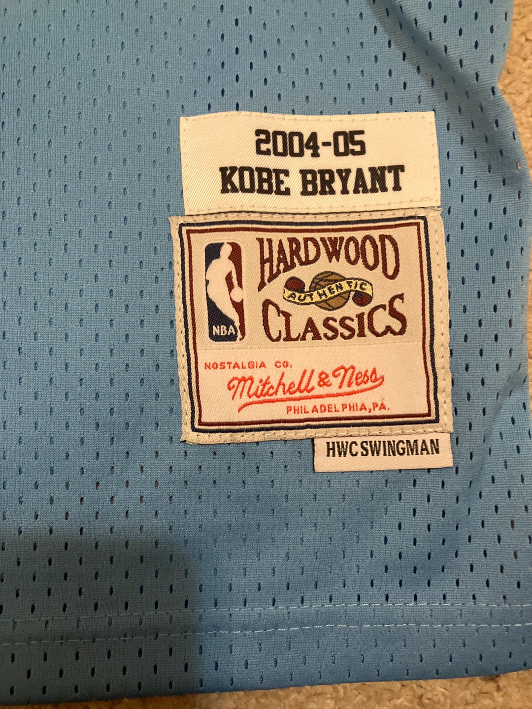 Los Angeles Lakers Kobe Byrant 2004-05 Alternate Jersey - photo 4