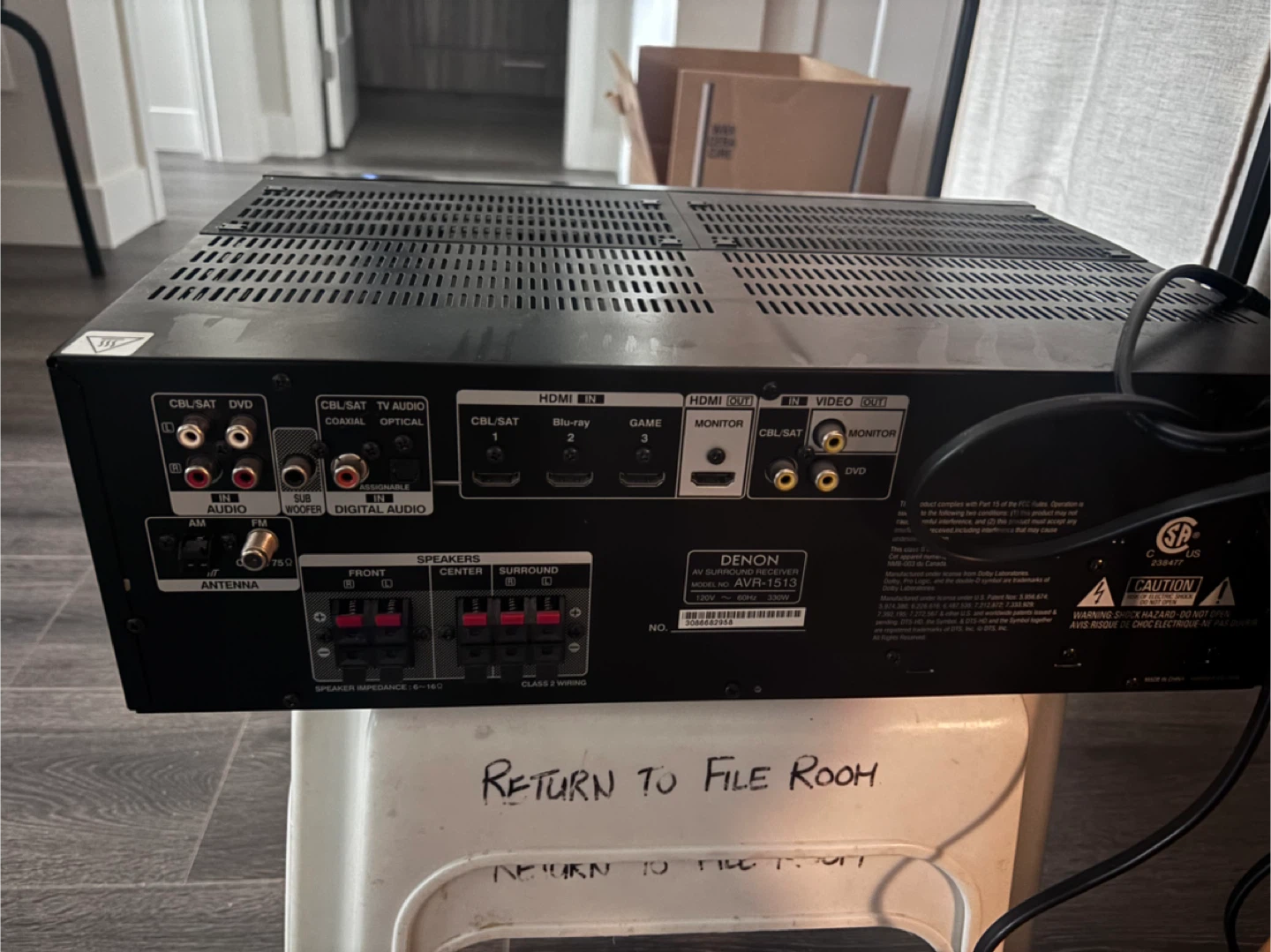 Denon AVR-1513 Receiver - photo 2