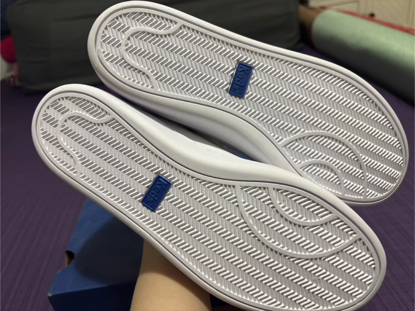 Keds Ace Leather White Sneakers - Size 5.5 - photo 3