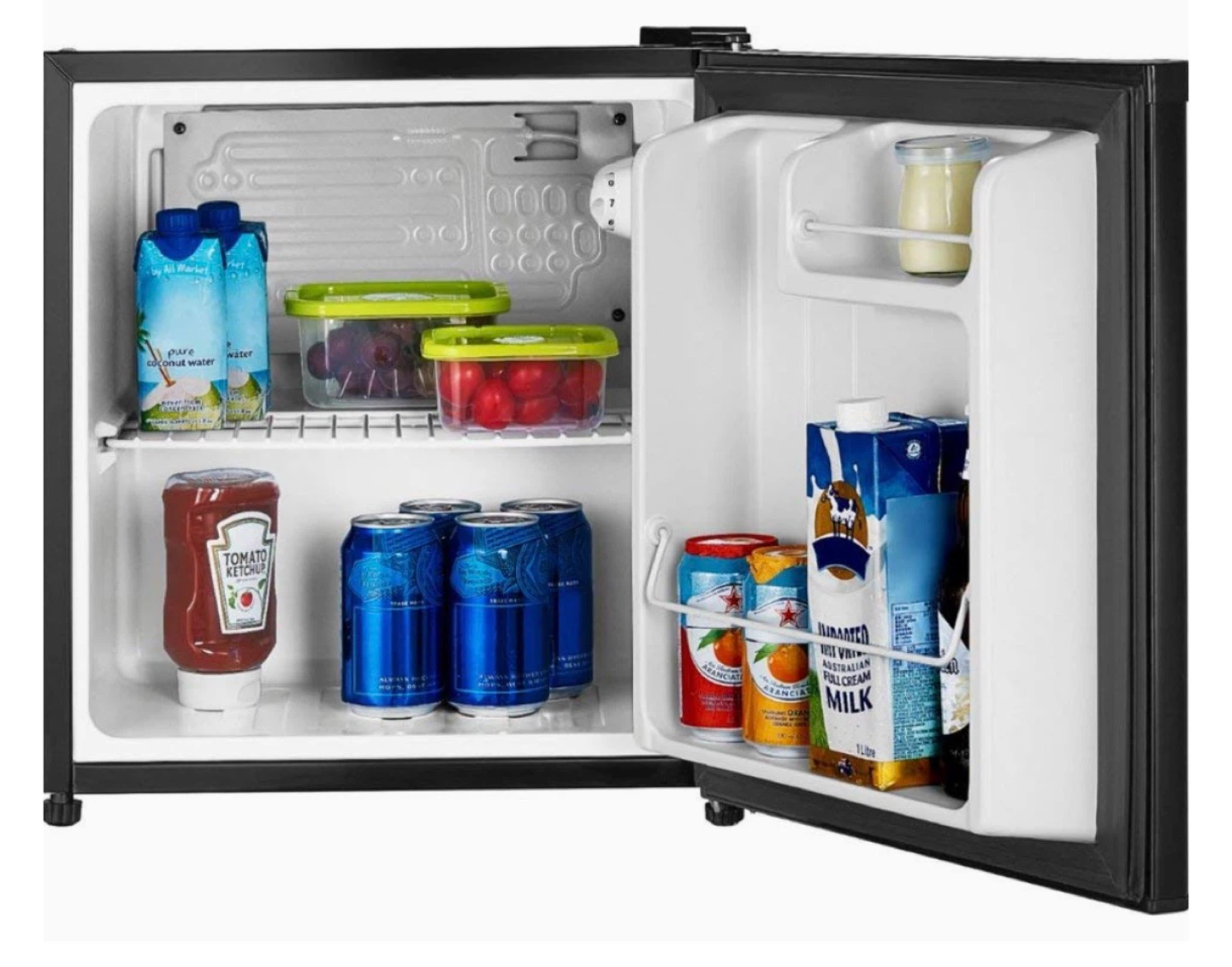 Insignia Compact 1.7 Cu. Ft. Fridge - Black - photo 4