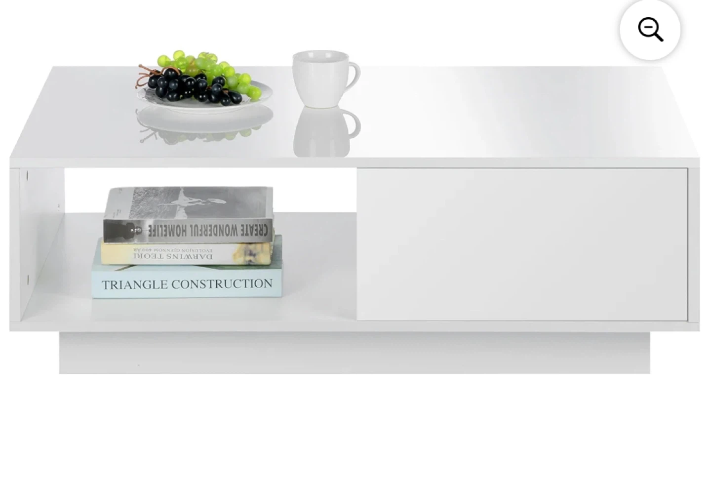 Hommpa White Coffee Table - photo 3