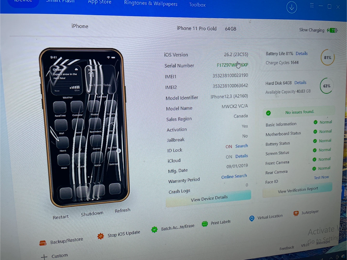 TRADE! iPhone 11 Pro Gold 64GB - photo 5