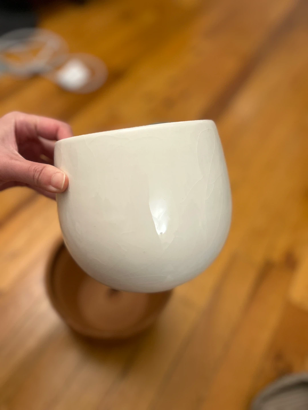 3 Piece Ceramic Flower Pots - photo 2