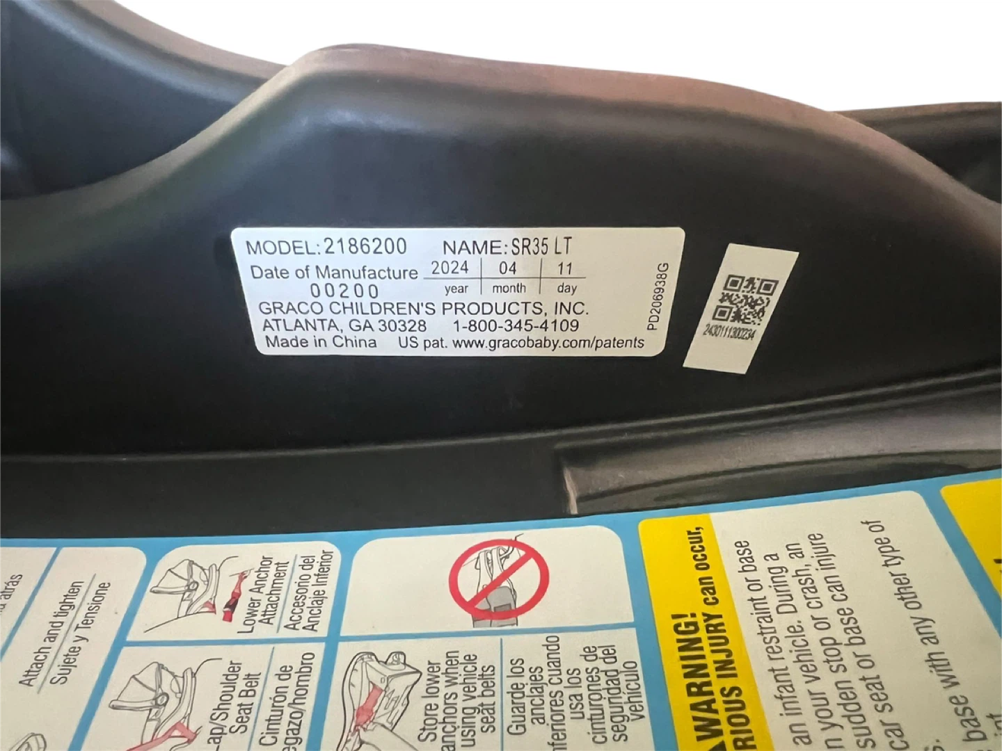Graco SnugRide 35 Lite Infant Car Seat w/ Base - photo 4