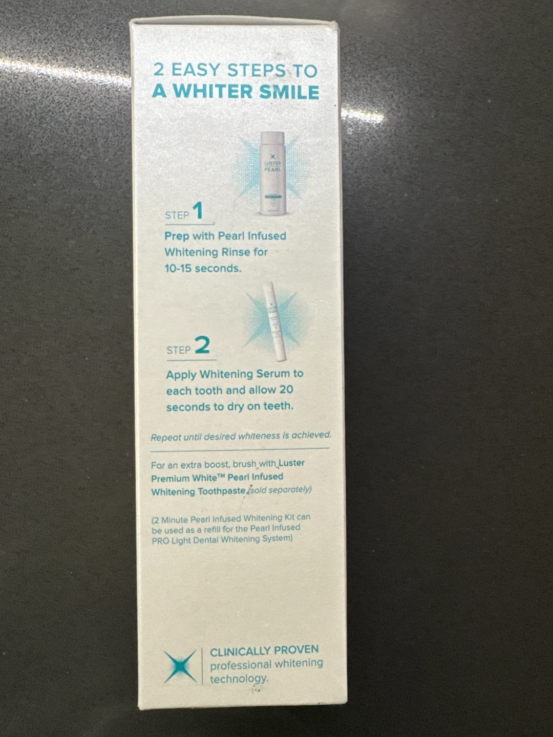 Luster Premium White Pearl 2 Minute Whitening Kit - photo 4